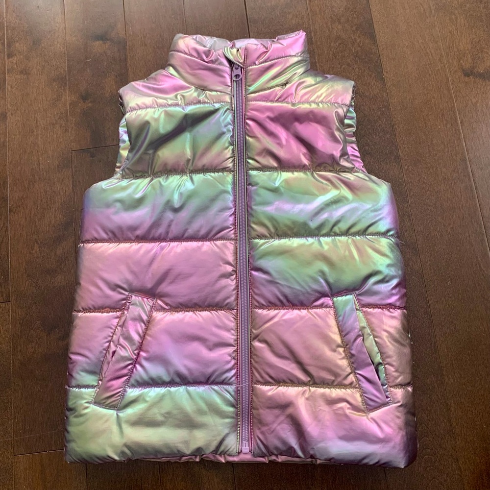 LIKE NEW! Kid’s Girl Puffer Vest with Primaloft